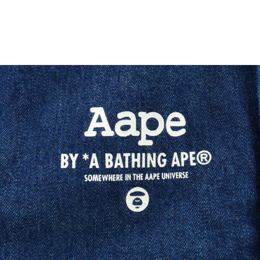 A　BATHING　APE アベイシングエイプ/長袖シャツ/AST8047//Bランク/64