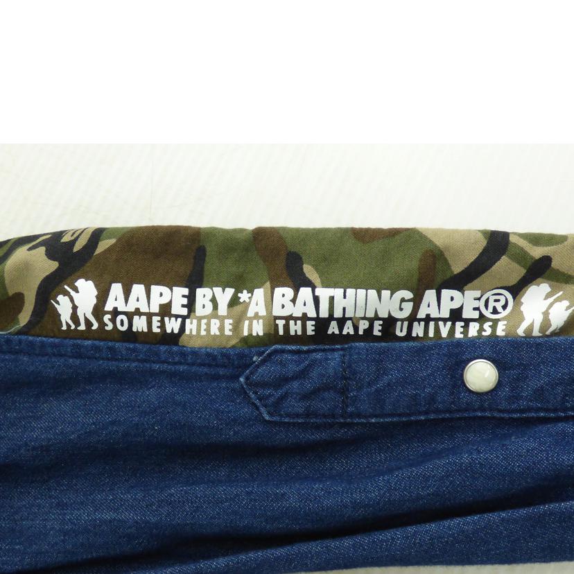 A　BATHING　APE アベイシングエイプ/長袖シャツ/AST8047//Bランク/64