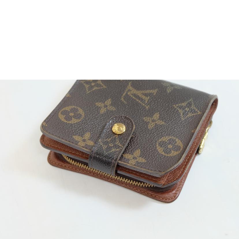 LV ルイヴィトン/コンパクトジップ／モノグラム/M61667//CT0***/BCランク/71