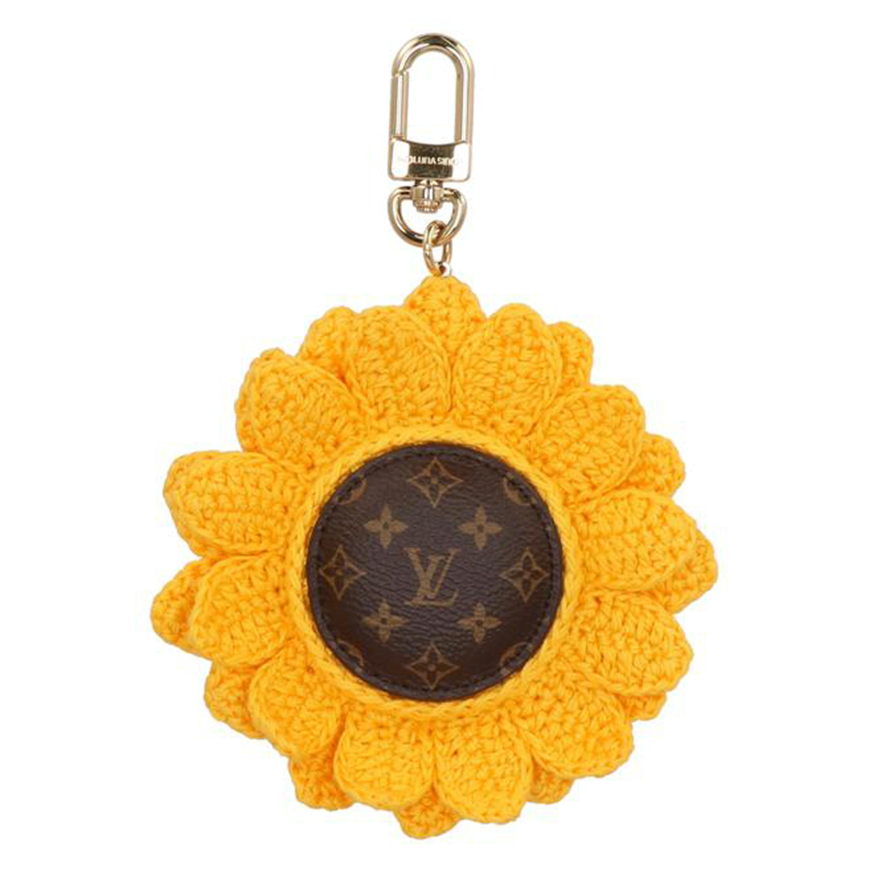 LOUIS VUITTON ルイヴィトン/バックチャーム・サンフラワークロシェ/M02581//RFI*/Aランク/75