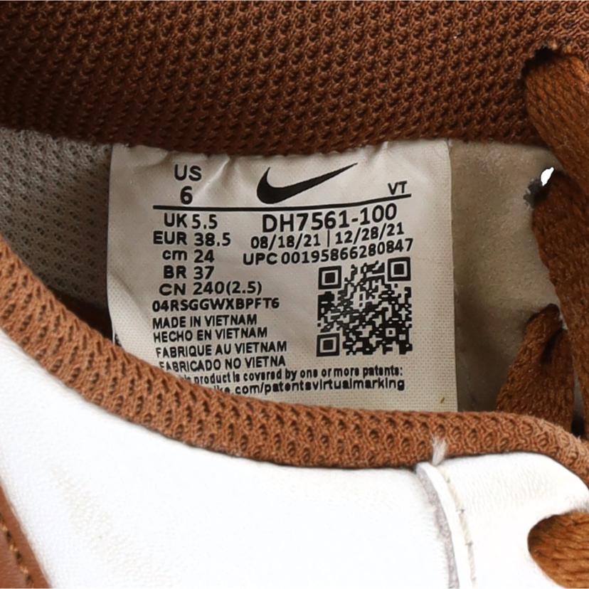 NIKE ナイキ/AIR FORCE 1 07 白×茶色/DH7561 100//Bランク/42