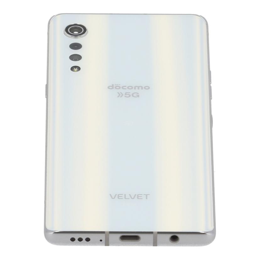 LG　Electronics LG電子　/スマートフォン／LG　VELVET　128GB/L-52A//011VTPA1006040/Bランク/63
