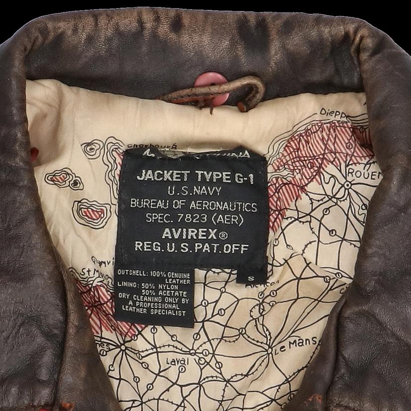 AVIREX アヴィレックス/G－1／フライトジャケット／　トップガン//Bランク/85