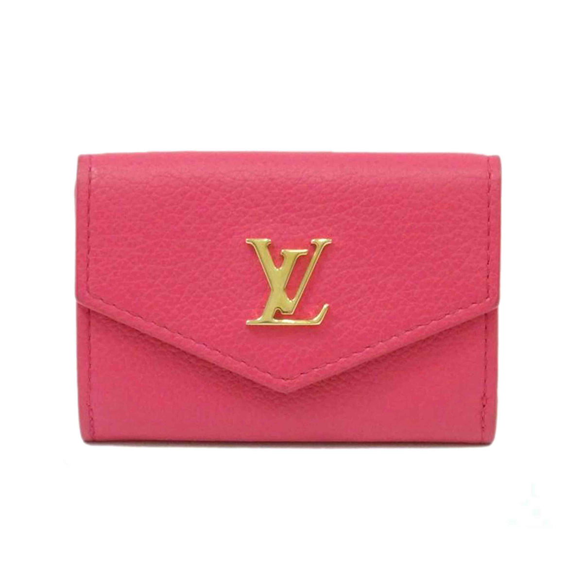 LOUIS VUITTON/ポルトフォイユ・ロックミニ/ホットピンク/日本限定/M80087//UB4***/ABランク/25