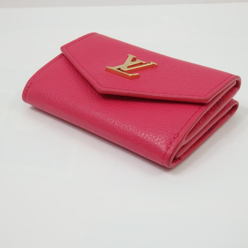 LOUIS VUITTON/ポルトフォイユ・ロックミニ/ホットピンク/日本限定/M80087//UB4***/ABランク/25