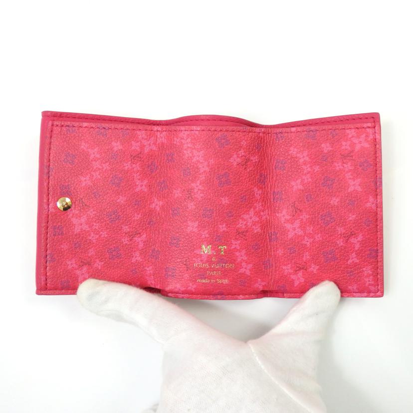 LOUIS VUITTON/ポルトフォイユ・ロックミニ/ホットピンク/日本限定/M80087//UB4***/ABランク/25