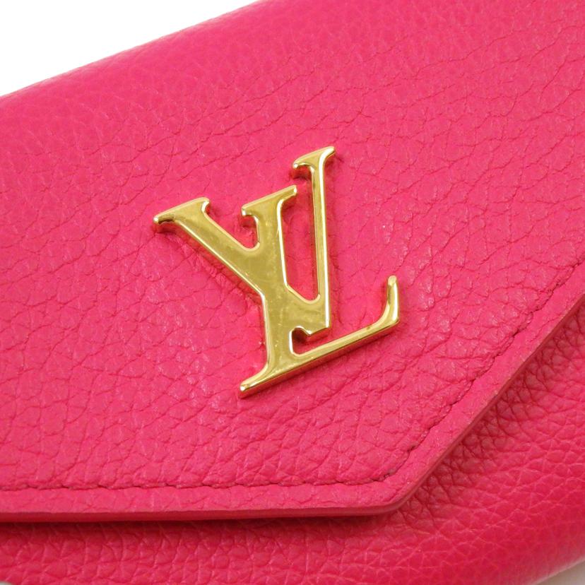 LOUIS VUITTON/ポルトフォイユ・ロックミニ/ホットピンク/日本限定/M80087//UB4***/ABランク/25