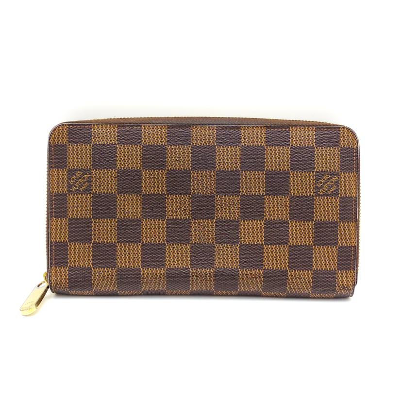 LOUIS VUITTON ルイヴィトン/ジッピーオーガナイザー/ダミエ/エベヌ/N60003//CA0***/Bランク/75