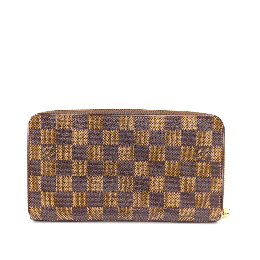 LOUIS VUITTON ルイヴィトン/ジッピーオーガナイザー/ダミエ/エベヌ/N60003//CA0***/Bランク/75