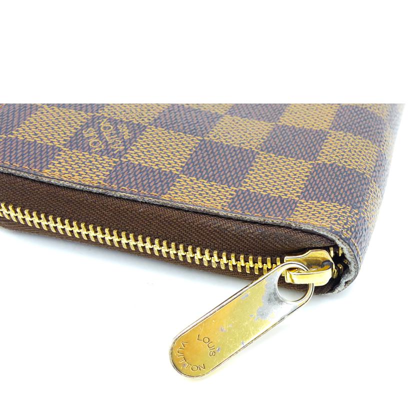LOUIS VUITTON ルイヴィトン/ジッピーオーガナイザー/ダミエ/エベヌ/N60003//CA0***/Bランク/75