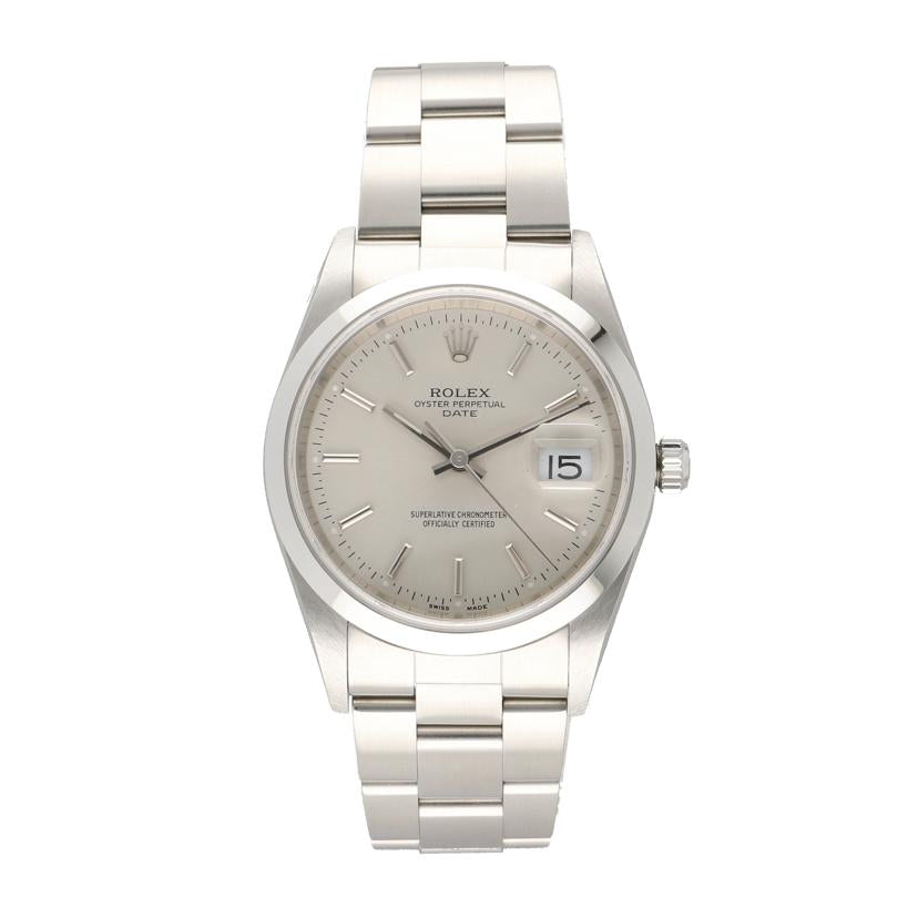 ROLEX ロレックス/オイスターパーペチュアル・デイト・シルバー/15200//P17****/Aランク/75