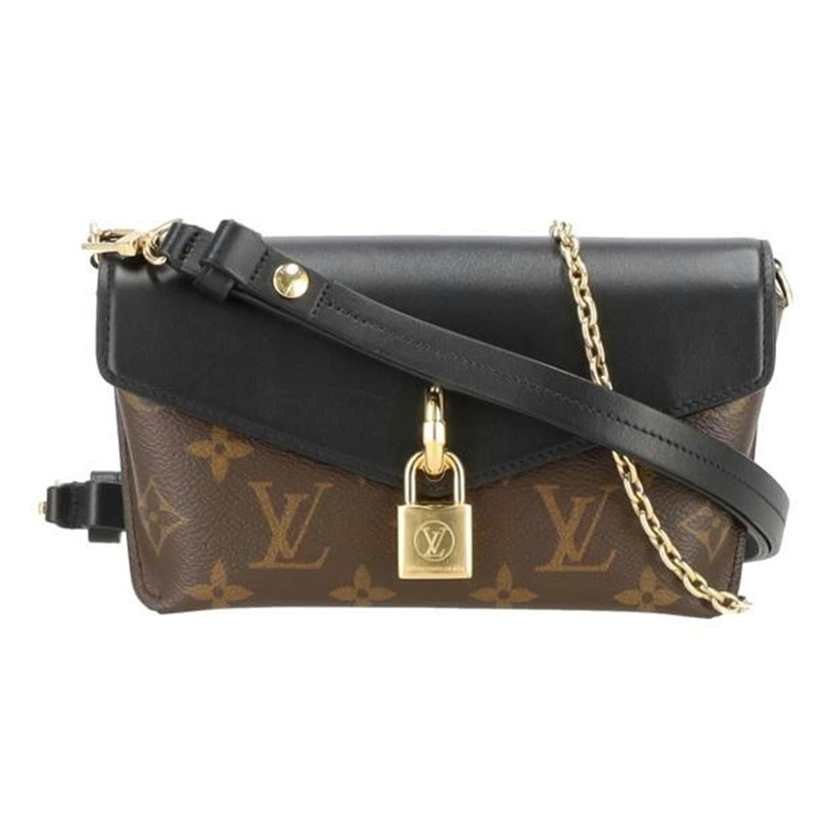 LOUIS VUITTON/モノグラム パドロック オンストラップ/M80559//RFI***/Aランク/09