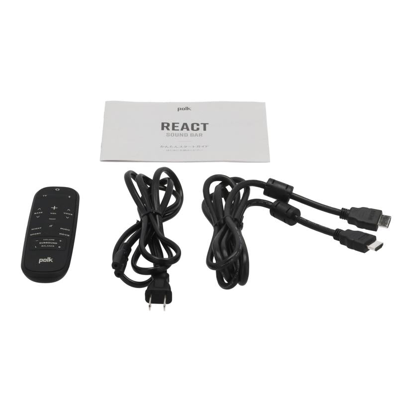 POLK AUDIO ポークオーディオ/スピーカー/POLK REACT//PBDC042308967/BCランク/71