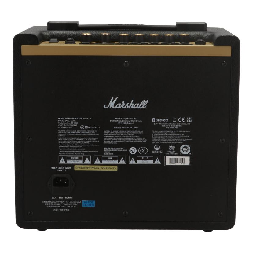 Marshall　 マーシャル　/ギターアンプ/CODE25//V020368E8J/ABランク/77