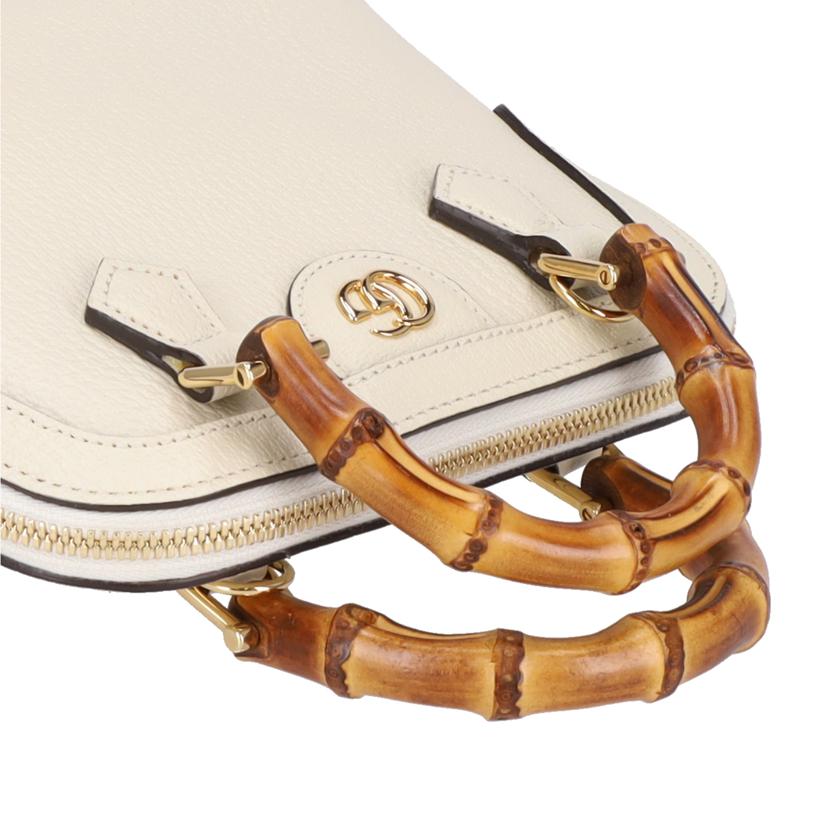 GUCCI グッチ/ダイアナミニトートバッグ/715775//467***/Aランク/94