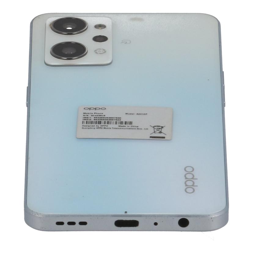 OPPO　SIMロックなし オッポ　/スマートフォン／Reno7　A　128GB/A2010P//3be239c9/Bランク/22