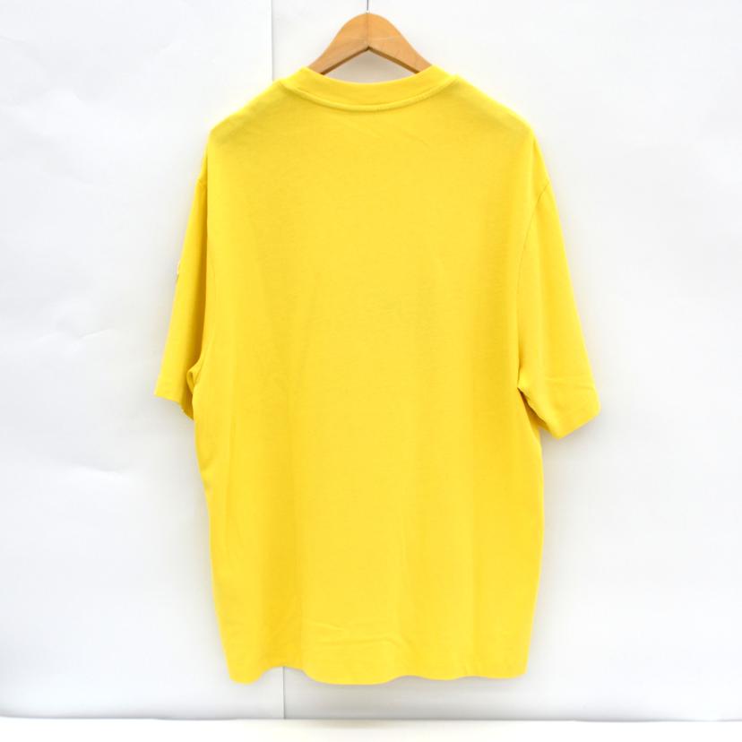 MONCLER モンクレ-ル/ロゴ刺繍Tシャツ（イエロ-）//Aランク/75