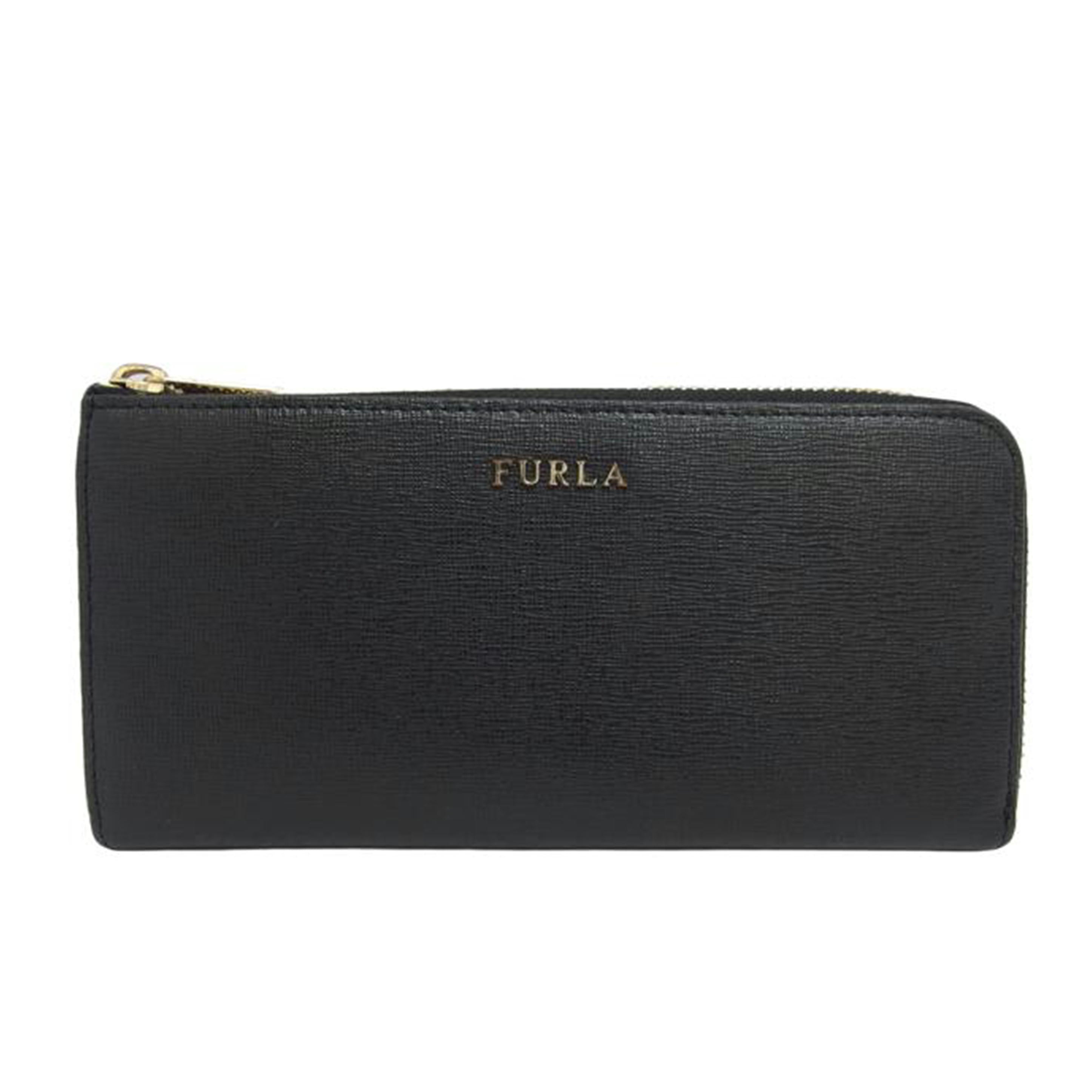 FURLA　 フルラ/L字ジップ長財布／ブラック//Bランク/04