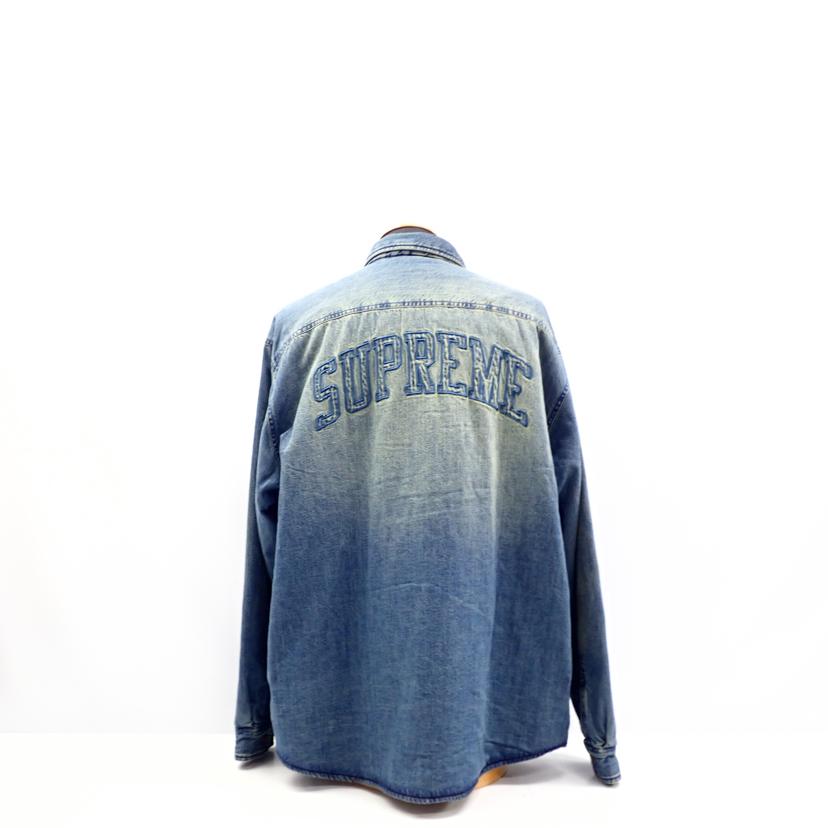 Supreme シュプリーム/★Supremeシアリング ワインド デニム ワークシャツ//ｻｲｽﾞ:XL/ABランク/62