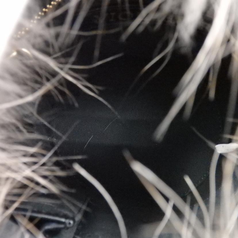 VIOLAd＇ORO　 ヴィオラドーロ/ファー×レザーハンドバッグ//Aランク/77