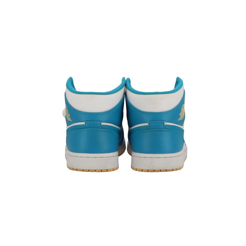 NIKE ナイキ/NIKE AIR JORDAN 1Mid 水色×白/DQ8426-400//ABランク/42