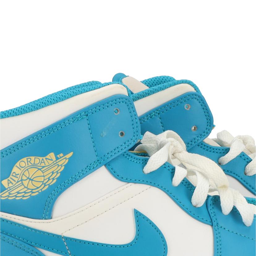 NIKE ナイキ/NIKE AIR JORDAN 1Mid 水色×白/DQ8426-400//ABランク/42