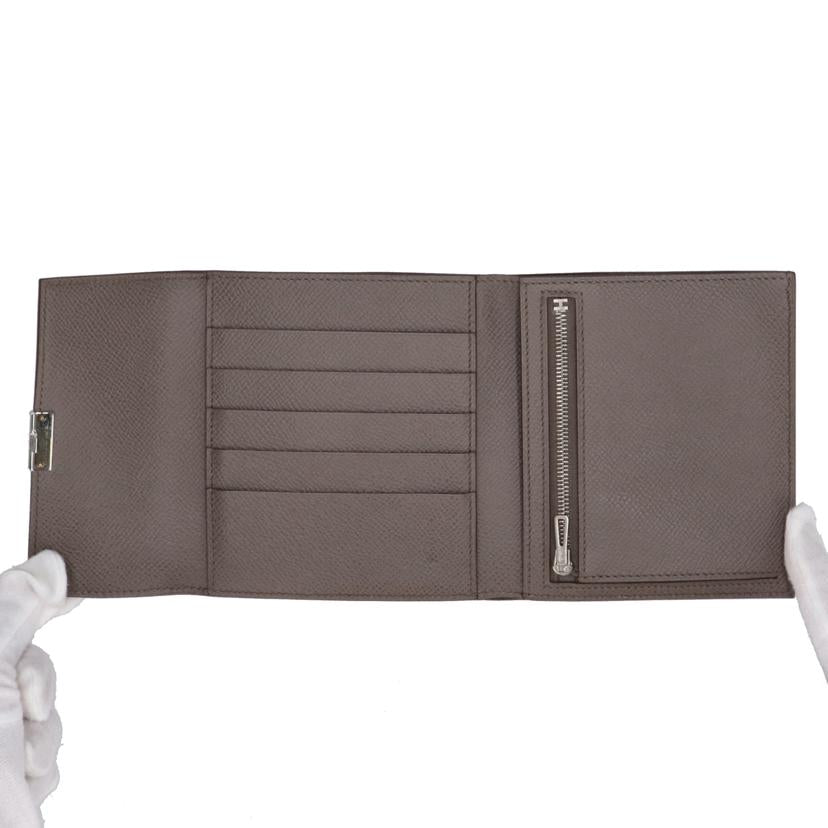 HERMES エルメス/クリック12ヴォーエプソン／エトゥープ//A N**************/Aランク/75
