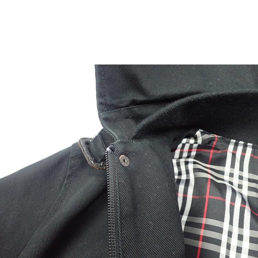 BURBERRT　BLACK　LABEL バーバリーブラックレーベル/★BURBERRY　フルジップ付きハーフコート/BMP82-715-09//L/Bランク/62
