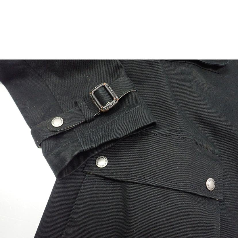 BURBERRT　BLACK　LABEL バーバリーブラックレーベル/★BURBERRY　フルジップ付きハーフコート/BMP82-715-09//L/Bランク/62
