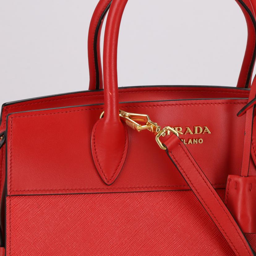 PRADA プラダ/サフィアーノエスプラナード2wayショルダー/1BA046//117*/Aランク/19