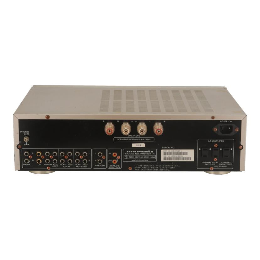Marantz マランツ/プリメインアンプ/PM6100SA PM6100/F1N//MZ020341620024/Bランク/75