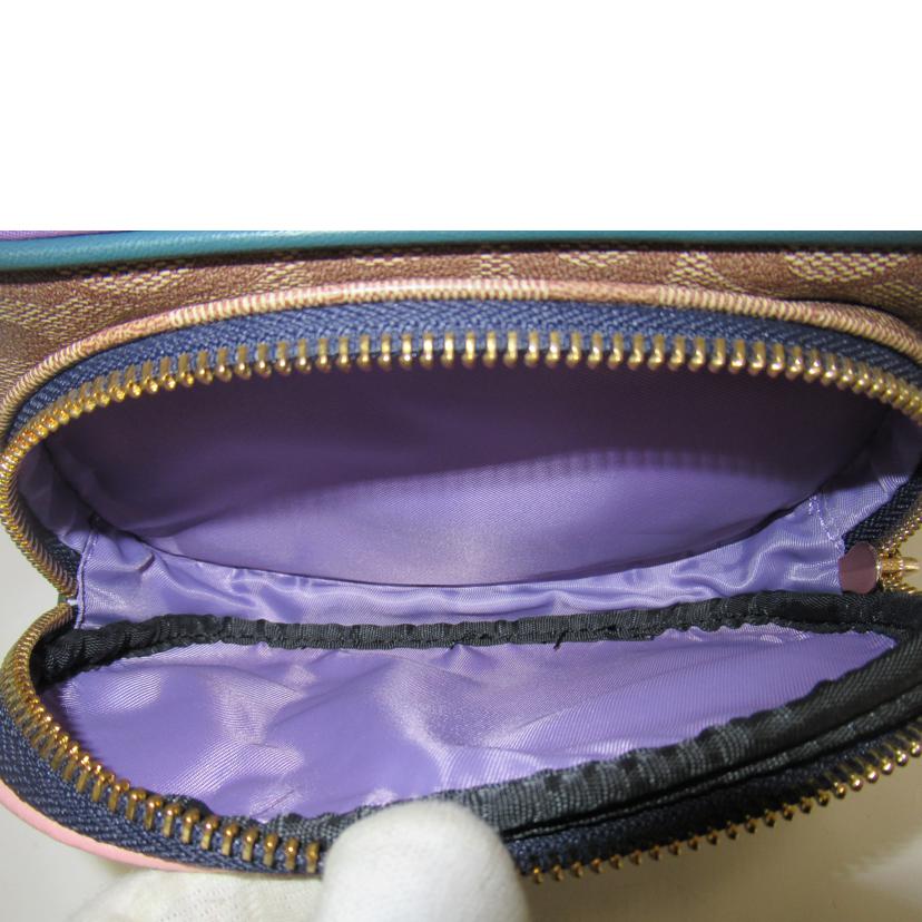 COACH/ボディバッグ／シグネチャー/91010//M19**/Bランク/63