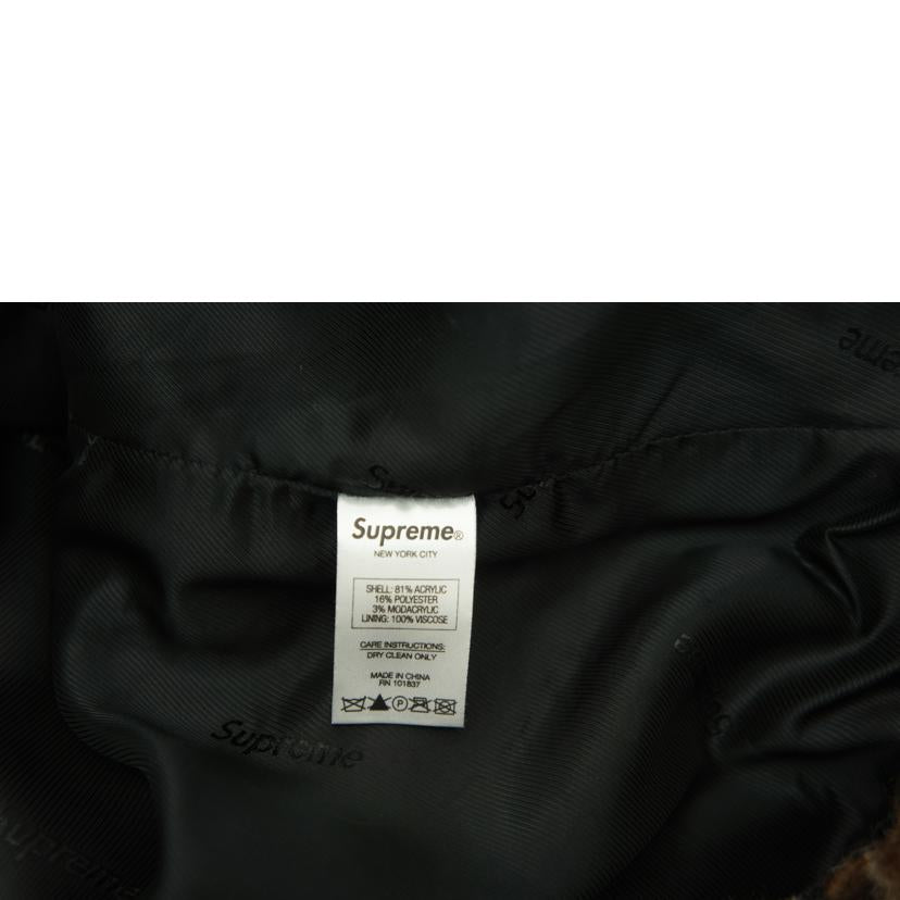 SUPREME シュプリーム/SUPREME バンダナ フェイクファー ジャケット BR//ABランク/78