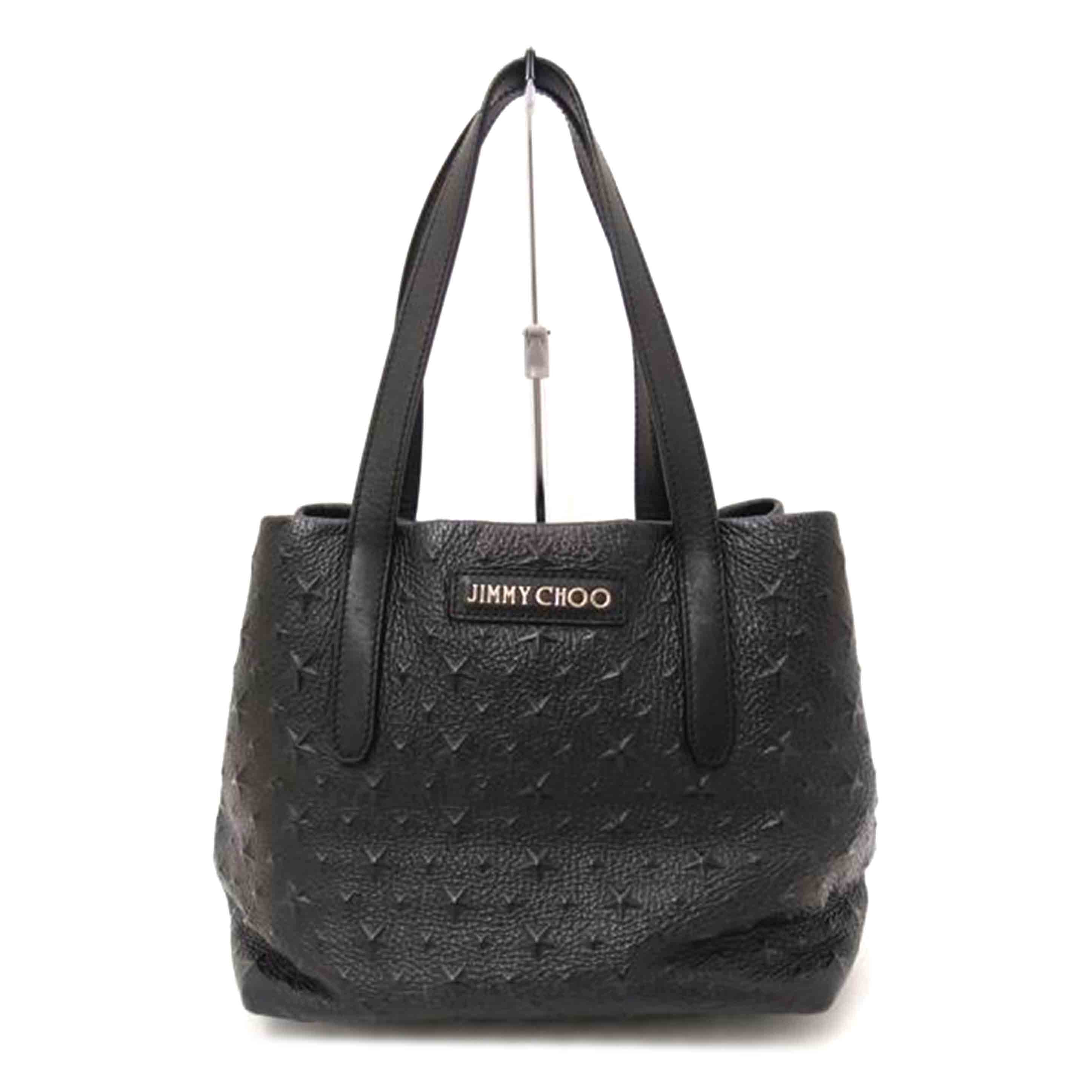 JIMMY　CHOO ジミーチュウ/スタッズトート／ブラック//RKC***/ABランク/69
