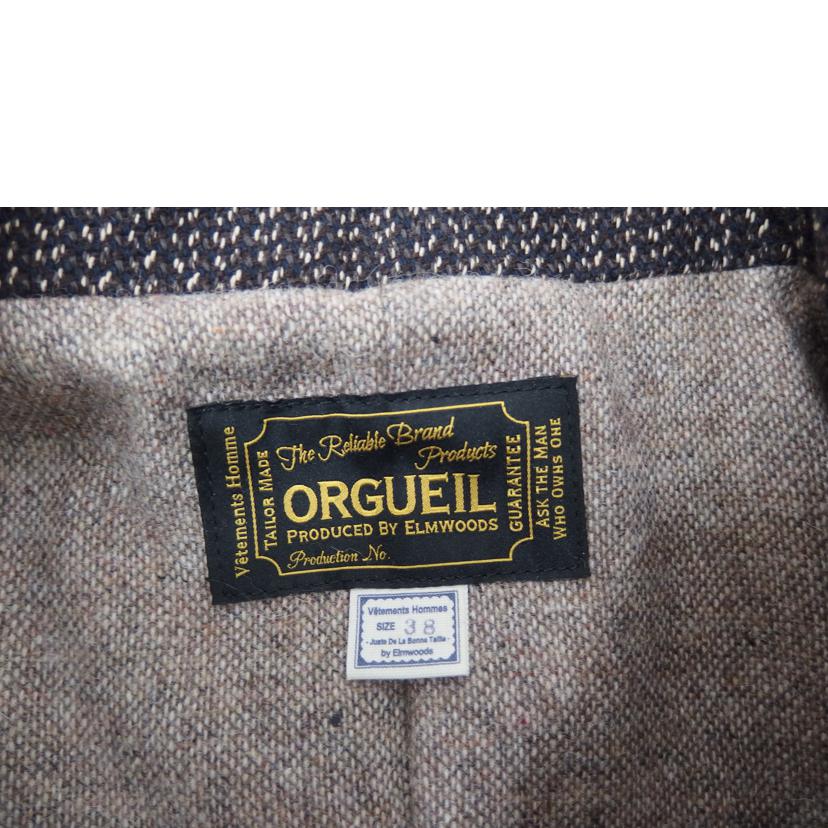 ORGUEIL ORGUEIL/3ボタンジャケット／茶系/OR-4003B//サイズ38/Aランク/82