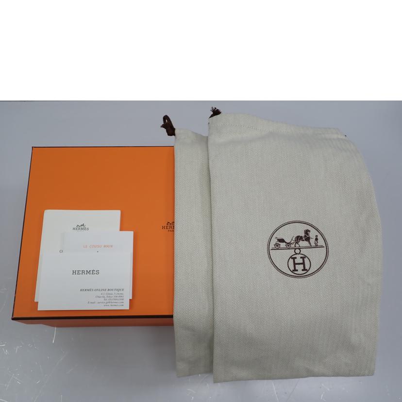 HERMES HERMES/ミュール・ゴー／ベージュ・ヌード／39（約25．5cm）/FR231222Z// 22**/Aランク/62