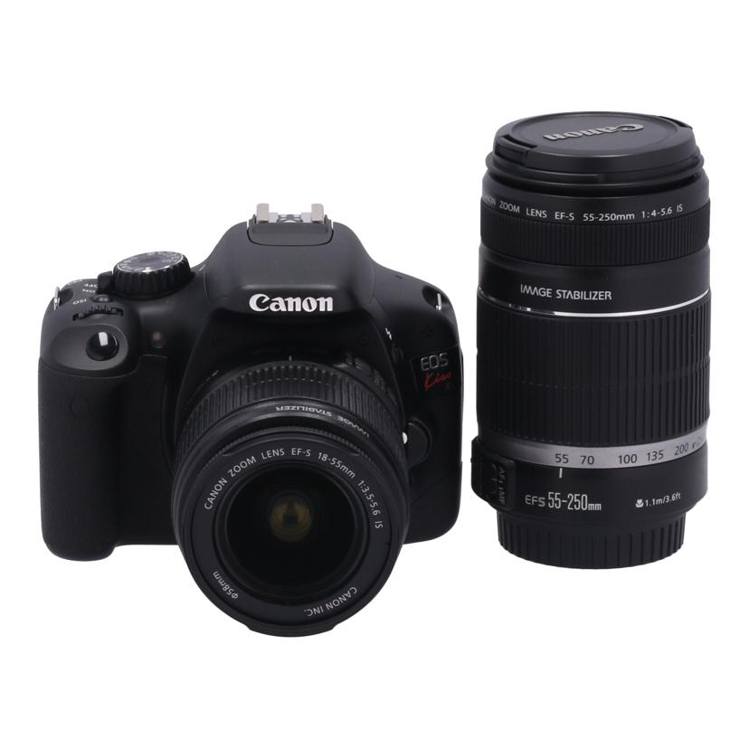 Canon キヤノン/デジタル一眼/EOS Kiss X4 ダブルズームキット/0912314764/Bランク/70【中古】 Canon キヤノン /家電・カメラ・AV機器｜WonderREX-ONLINE 公式通販サイト