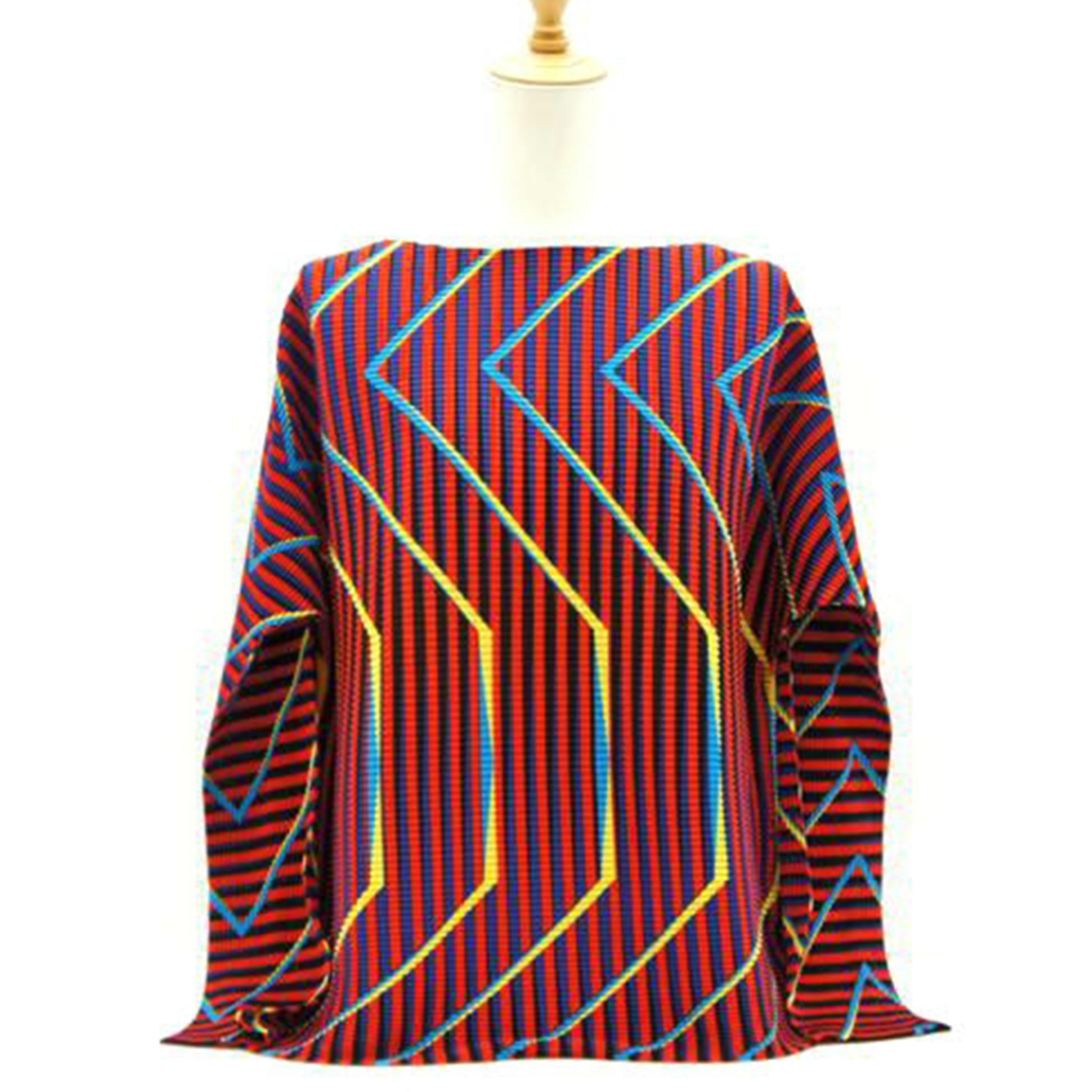 ISSEY MIYAKE イッセイミヤケ/プリーツカットソー/レッド/IM64FJ651//ｻｲｽﾞ:2/Aランク/91