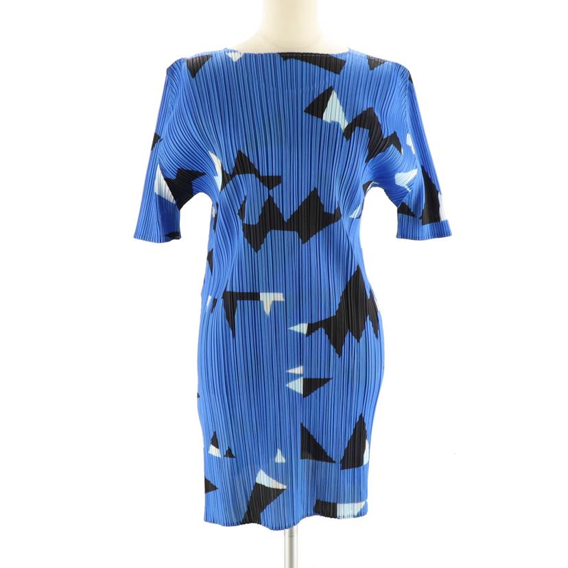 ISSEI MIYAKE イッセイミヤケ/PLEATS PLEASE LUCID SEA SOLT カットソー/PP41JT722//ｻｲｽﾞ：5/Aランク/91