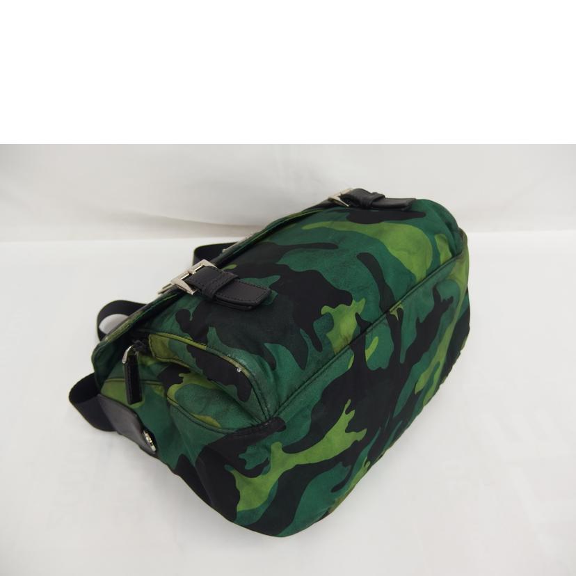 PRADA プラダ/テスート迷彩柄メッセンジャー/BT6671//Bランク/82
