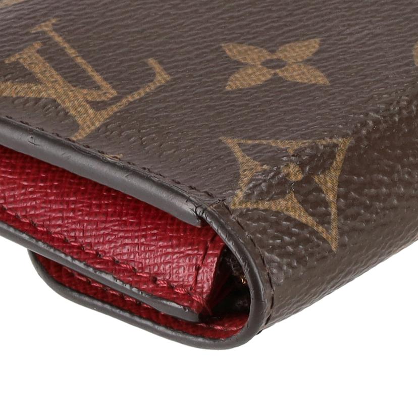 LOUIS　VUITTON ルイヴィトン/ポルトモネ・ロザリ／モノグラム／フューシャピンク/M41939//RFI*/ABランク/91