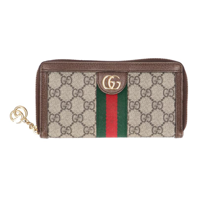 GUCCI グッチ/GGスプリームラウンドファスナー/523154//114*/ABランク/91