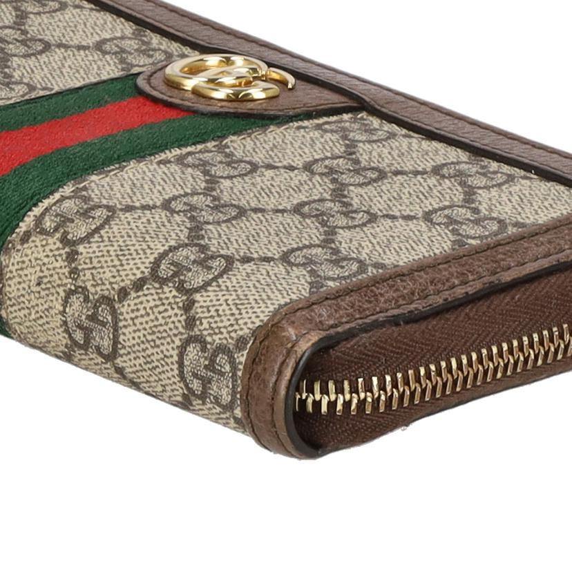 GUCCI グッチ/GGスプリームラウンドファスナー/523154//114*/ABランク/91