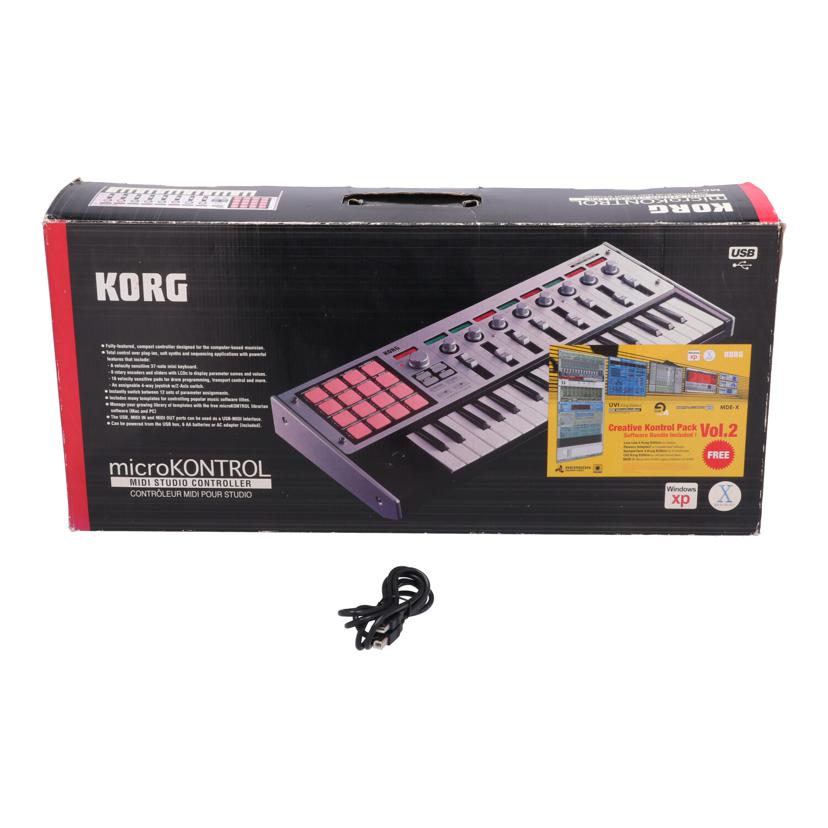 KORG コルグ/MIDIキーボードコントローラー／microKONTROL/MC-1//016279/Bランク/69