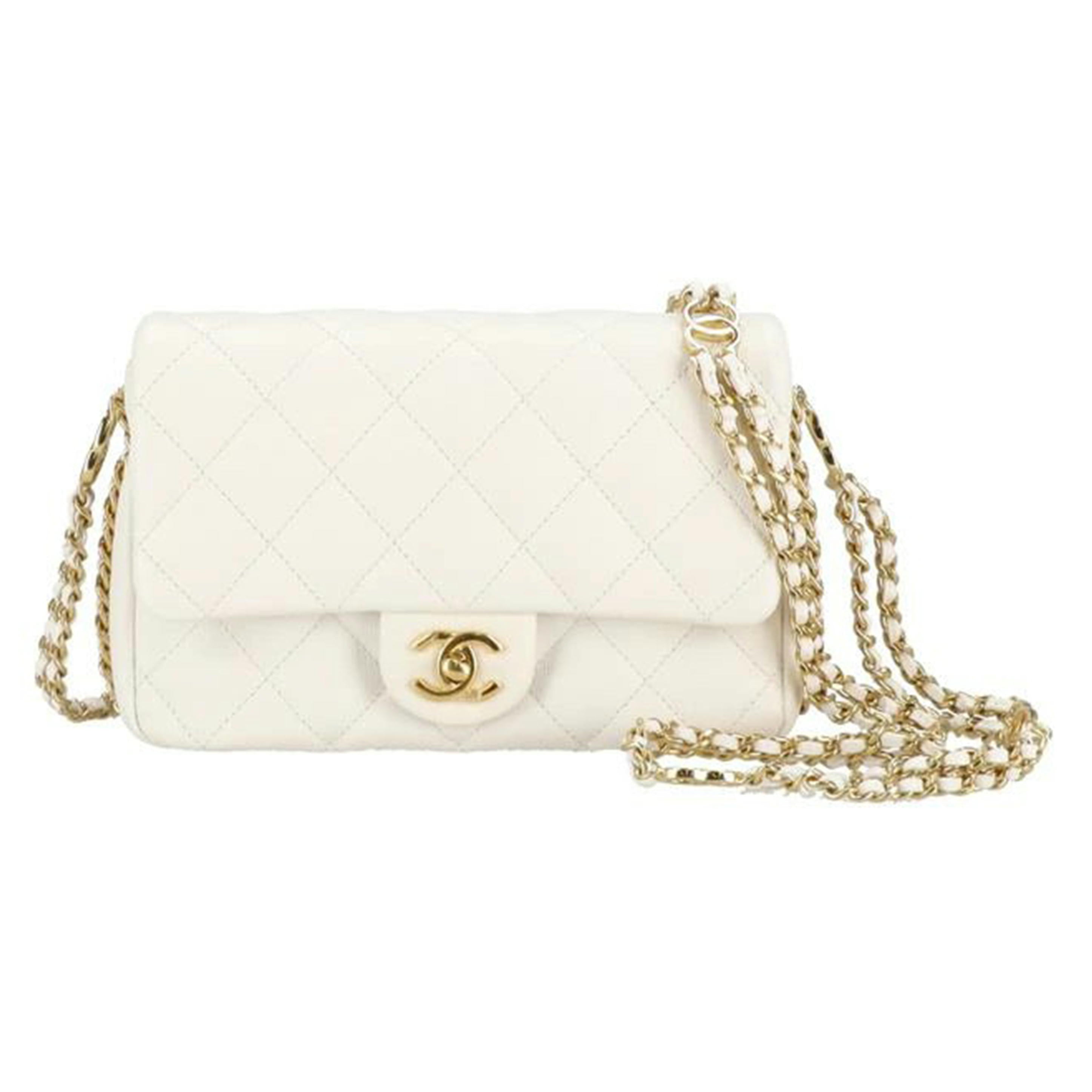 CHANEL/キャビアスキン　ミニフラップチェーンショルダー/AS3757//K89*****/Aランク/67