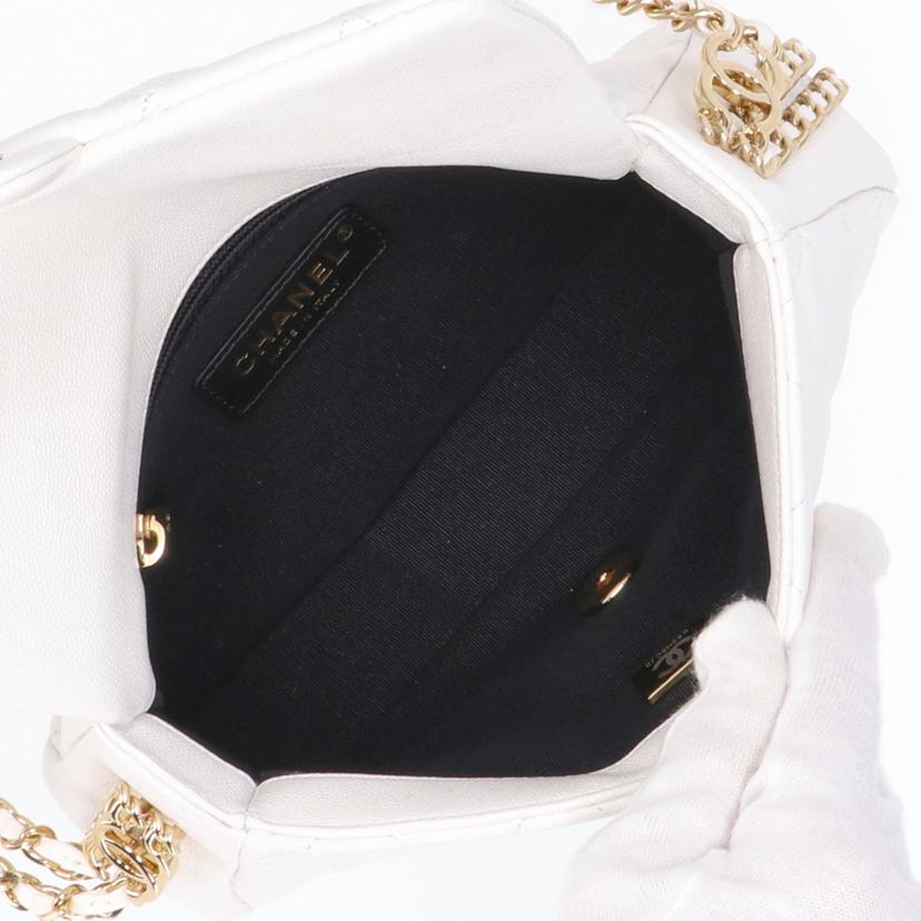 CHANEL/キャビアスキン　ミニフラップチェーンショルダー/AS3757//K89*****/Aランク/67