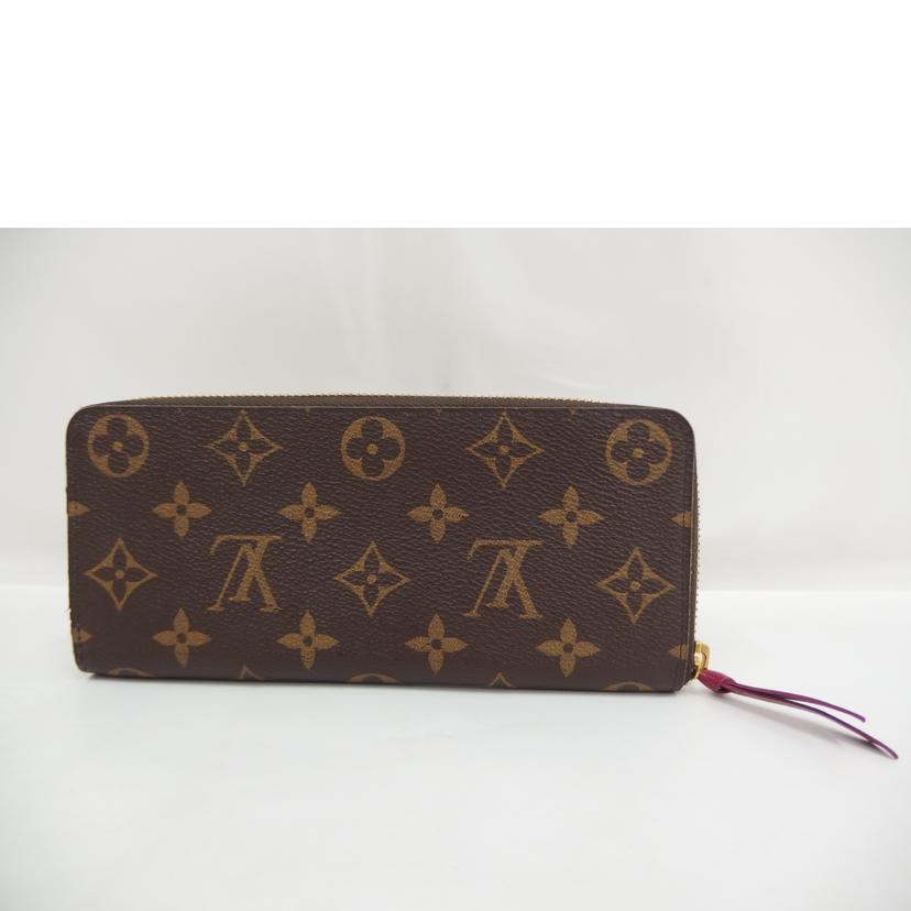 LV ルイヴィトン/ポルトフォイユ　クレマンス／フューシャ/M60742//CA4***/ABランク/82