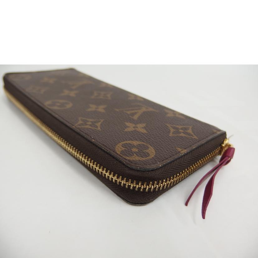 LV ルイヴィトン/ポルトフォイユ　クレマンス／フューシャ/M60742//CA4***/ABランク/82