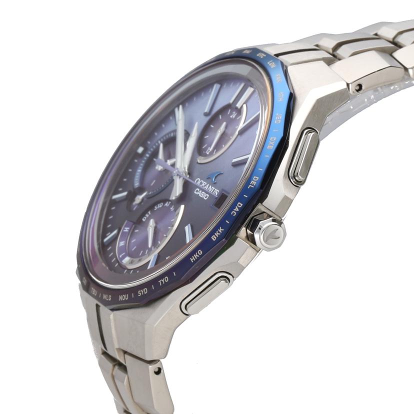 CASIO カシオ/オシアナスマンタJAPANBLUE阿波藍/OCW-S5000AP-2AJF//A63***/ABランク/94