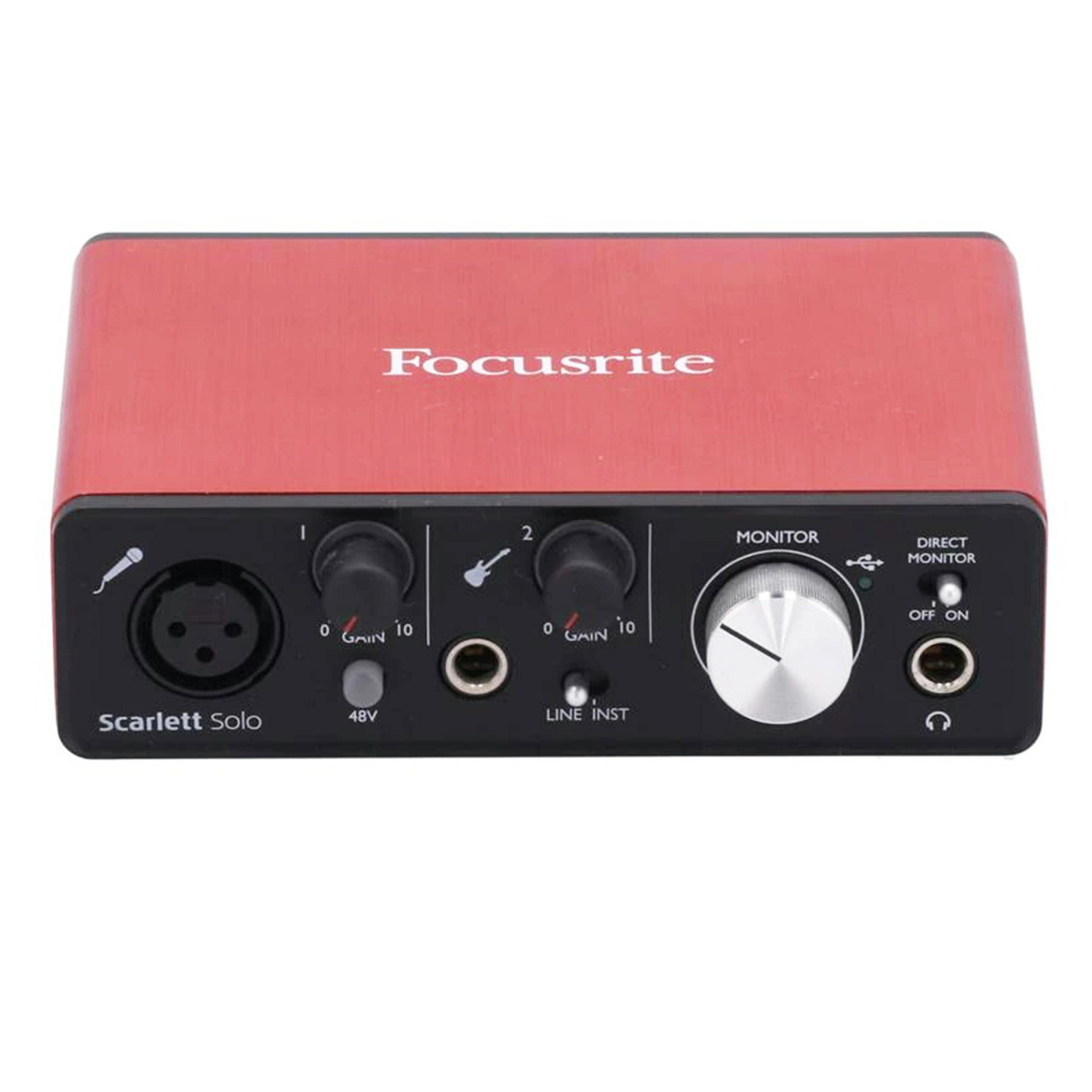 Focusrite フォーカスライト　/オーディオインターフェース/Scarlett Solo 2ndGen//V667339246555/Bランク/05
